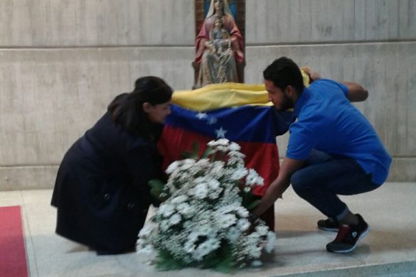 Misa en honor de Ntra Sra de Coromoto, patrona de Venezuela
